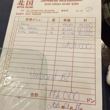 Tổng hợp- Quán Ăn Kita Guni - Nguyễn Chí Thanh