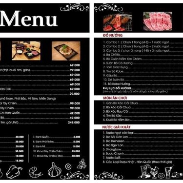 Thực đơn- Quán Ăn Kobe Nha Trang - Phở & BBQ