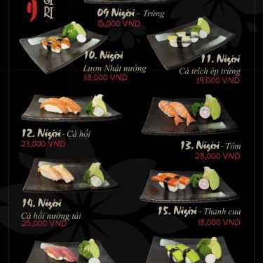 Thực đơn- Nhà Hàng Kokoro Sushi & BBQ