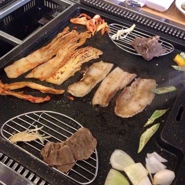 Món ăn- Nhà Hàng Korean B.B.Q - Lotte Mart Nam Sài Gòn