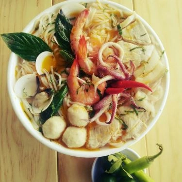 Món ăn- Quán Ăn KungFu Tomyum - Bún Thái & Bún Cari Gà