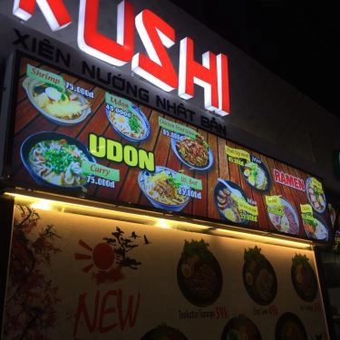 Thực đơn- Quán Ăn Kushi - Xiên Nướng Nhật Bản - Vincom Mega Mall Thảo Điền