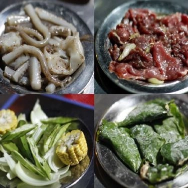 Món ăn- Quán Ăn Lẫn Quán - Đồ Nướng Than Hoa