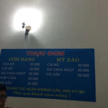 Thực đơn- Quán Ăn Lan Tư - Cơm Rang & Mì Xào