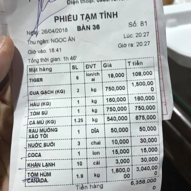 Tổng hợp- Quán Ăn Làng Cá - Hải Sản Tươi Sống