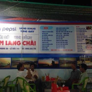 Thực đơn- Quán Ăn Lâm Làng Chài - Hải Sản Tươi Sống