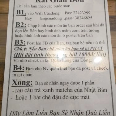 Tổng hợp- Quán Ăn Làng Cua Đồng