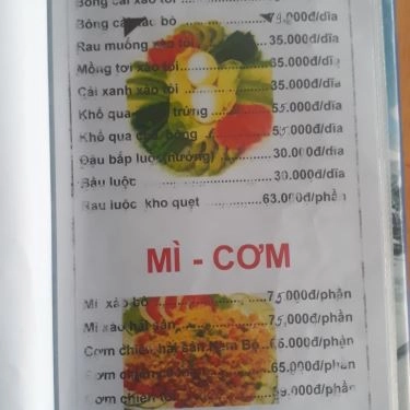 Thực đơn- Quán Ăn Làng Nướng Nam Bộ - Hải Sản & Các Món Nướng