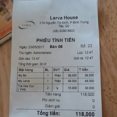 Tổng hợp- Quán Ăn Larva - Mì Cay & Ăn Vặt - Nguyễn Thị Định