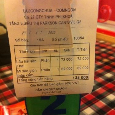 Tổng hợp- Quán Ăn Lẩu 1 Người - Parkson Cantavil