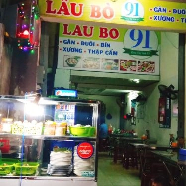 Không gian- Quán Ăn Lẩu Bò 91
