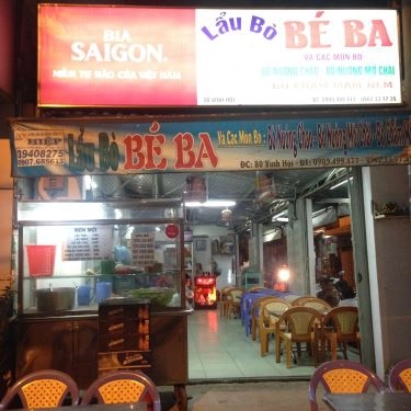 Không gian- Quán Ăn Quán Bé Ba - Lẩu Bò