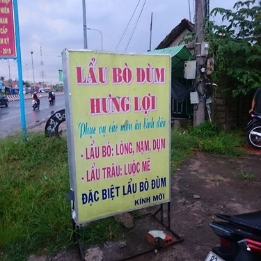 Tổng hợp- Quán Ăn Lẩu Bò Đùm Hưng Lợi