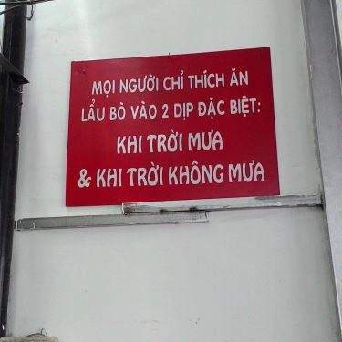Tổng hợp- Quán Ăn Lẩu Bò Hai Tín