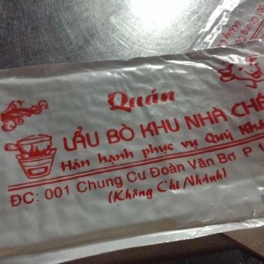 Tổng hợp- Quán Ăn Lẩu Bò Khu Nhà Cháy