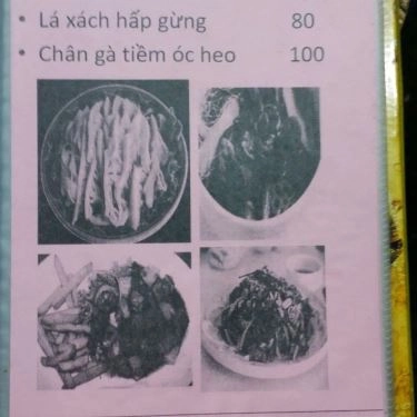 Thực đơn- Quán Ăn Quán Lành - Lẩu Bò