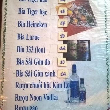 Thực đơn- Quán Ăn Lẩu Bò Phát Tài 2