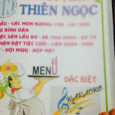 Thực đơn- Quán Ăn Lẩu Bò Thiên Ngọc - Bến Vân Đồn