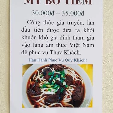 Thực đơn- Quán Ăn Lẩu Bò Tiềm Đà Lạt