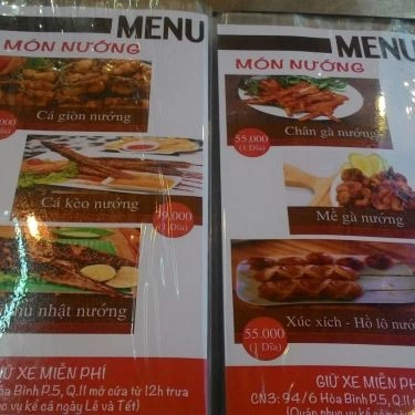 Thực đơn- Quán Ăn Lẩu Cá Cô Huệ - 3 Tháng 2