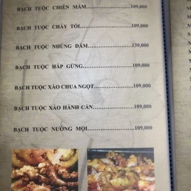 Thực đơn- Quán Ăn Lẩu Cá Kèo 2 Tôm