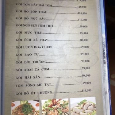 Thực đơn- Quán Ăn Lẩu Cá Kèo 2 Tôm