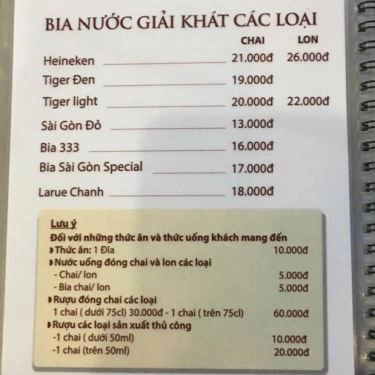Thực đơn- Quán Ăn Lẩu Cá Kèo Số 10
