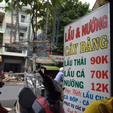 Thực đơn- Quán Ăn Lẩu Cây Bàng