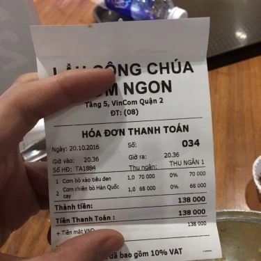 Tổng hợp- Quán Ăn Lẩu Công Chúa - Vincom Mega Mall Thảo Điền