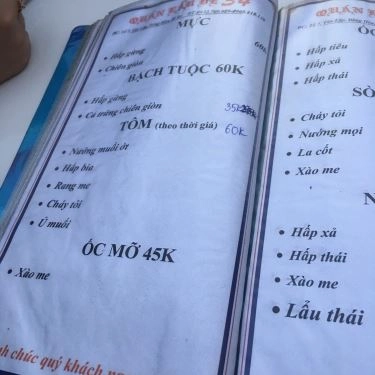 Thực đơn- Quán Ăn Lẩu Dê 34