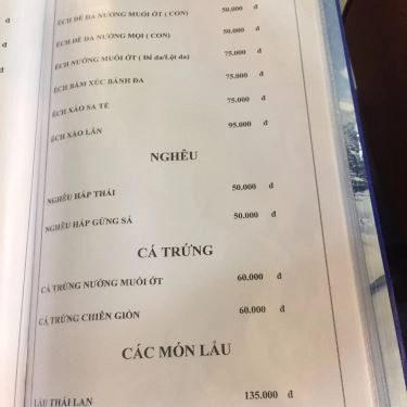 Thực đơn- Quán Ăn Lẩu Dê 404 - Lê Trọng Tấn