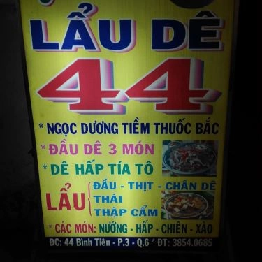 Tổng hợp- Quán Ăn Lẩu Dê 44 - Bình Tiên