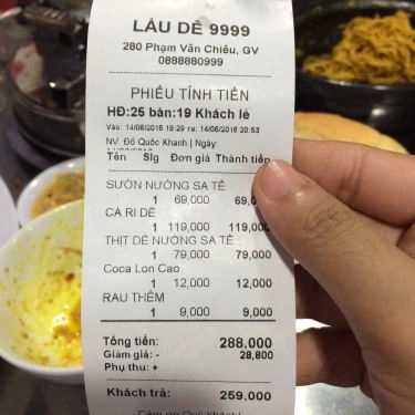 Tổng hợp- Quán Ăn Lẩu Dê 9999