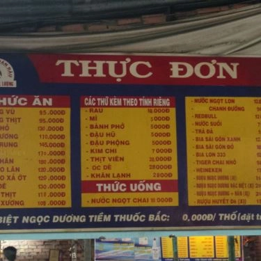 Thực đơn- Quán Ăn Lẩu Dê Đoàn Râu