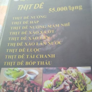 Thực đơn- Nhà Hàng Lẩu Dê Đồng Hương 7