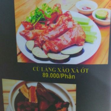 Thực đơn- Quán Ăn Lẩu Dê Đồng Hương 1