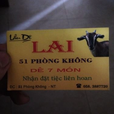 Tổng hợp- Quán Ăn Lẩu Dê Lai - Phòng Không