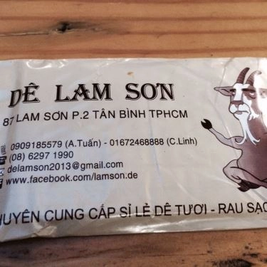 Tổng hợp- Quán Ăn Lẩu Dê Lam Sơn