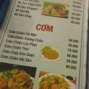 Thực đơn- Quán Ăn Lẩu Dê Lộc Phát - Ung Văn Khiêm