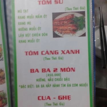 Thực đơn- Quán Ăn Lẩu Dê Nồi Đất - Trần Xuân Soạn