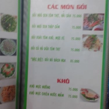 Thực đơn- Quán Ăn Lẩu Dê Nồi Đất - Trần Xuân Soạn