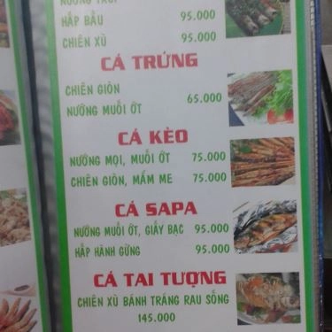 Thực đơn- Quán Ăn Lẩu Dê Nồi Đất - Trần Xuân Soạn