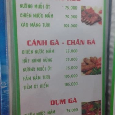 Thực đơn- Quán Ăn Lẩu Dê Nồi Đất - Trần Xuân Soạn