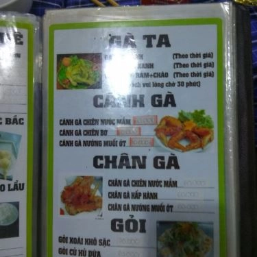 Thực đơn- Quán Ăn Lẩu Dê Núi Ngự