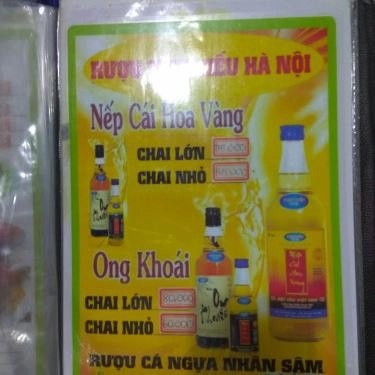 Thực đơn- Quán Ăn Lẩu Dê Núi Ngự
