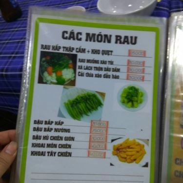 Thực đơn- Quán Ăn Lẩu Dê Núi Ngự