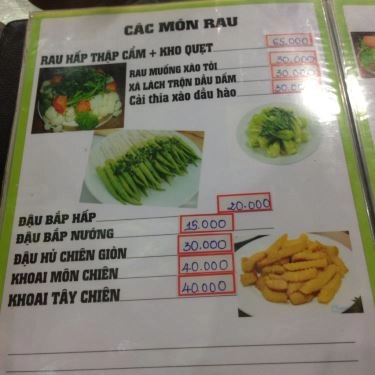 Thực đơn- Quán Ăn Lẩu Dê Núi Ngự - Lý Phục Man