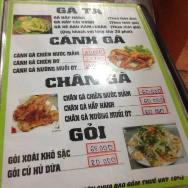 Thực đơn- Quán Ăn Lẩu Dê Núi Ngự - Lý Phục Man