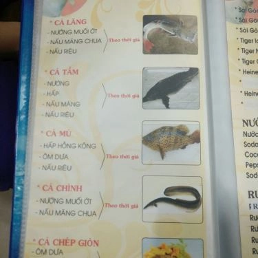 Thực đơn- Quán Ăn Lẩu Dê Q7