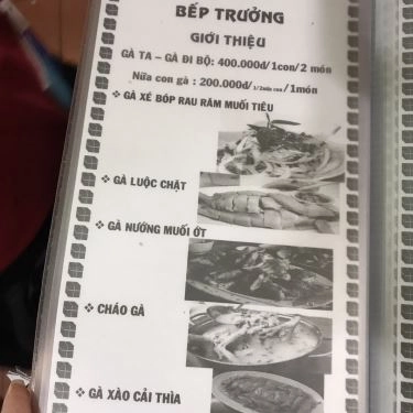 Thực đơn- Quán Ăn Lẩu Dê Tài Ký 2 - Phan Xích Long